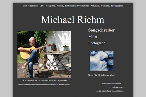 Liedermacher Michael Riehm